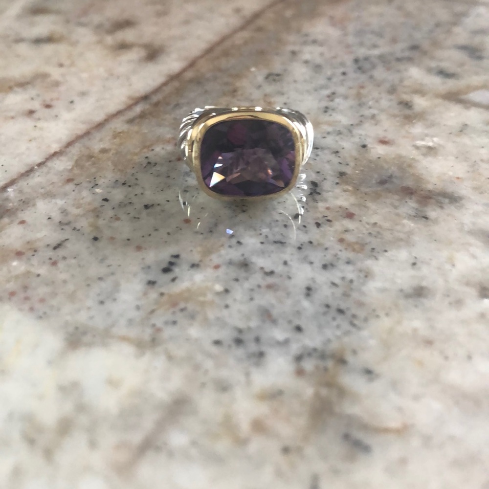 David yurman purple stone ring size 6